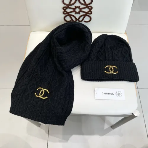 Cheap Chanel Hat and Scarf Set #1396590 Replica Wholesale [$48.00 USD] [ITEM#1396590] on Replica Chanel Hat and Scarf and Glove Set