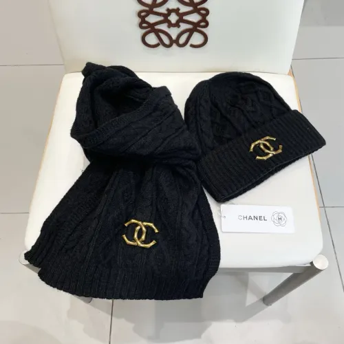 Cheap Chanel Hat and Scarf Set #1396590 Replica Wholesale [$48.00 USD] [ITEM#1396590] on Replica Chanel Hat and Scarf and Glove Set