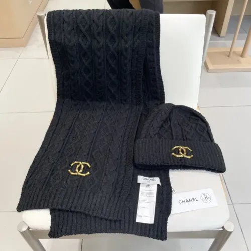 Cheap Chanel Hat and Scarf Set #1396590 Replica Wholesale [$48.00 USD] [ITEM#1396590] on Replica Chanel Hat and Scarf and Glove Set