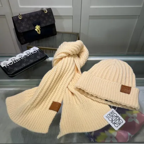 Cheap LOEWE Hat and Scarf Set #1396591 Replica Wholesale [$45.00 USD] [ITEM#1396591] on Replica LOEWE Hat and Scarf and Glove Set
