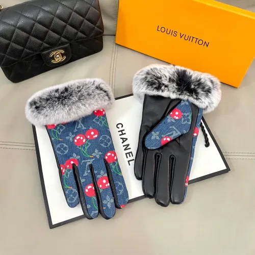 Cheap Louis Vuitton LV Gloves For Women #1396630 Replica Wholesale [$48.00 USD] [ITEM#1396630] on Replica Louis Vuitton LV Gloves
