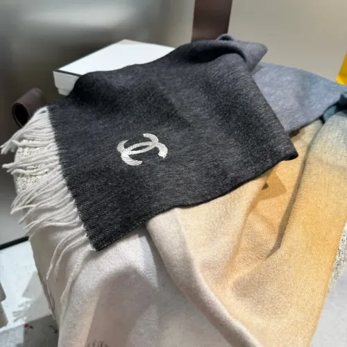 Cheap Chanel Scarves #1396664 Replica Wholesale [$56.00 USD] [ITEM#1396664] on Replica Chanel Scarves
