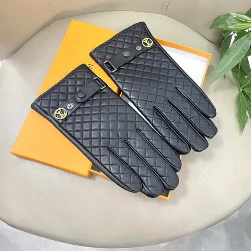 Cheap Louis Vuitton LV Gloves For Men #1396669 Replica Wholesale [$45.00 USD] [ITEM#1396669] on Replica Louis Vuitton LV Gloves