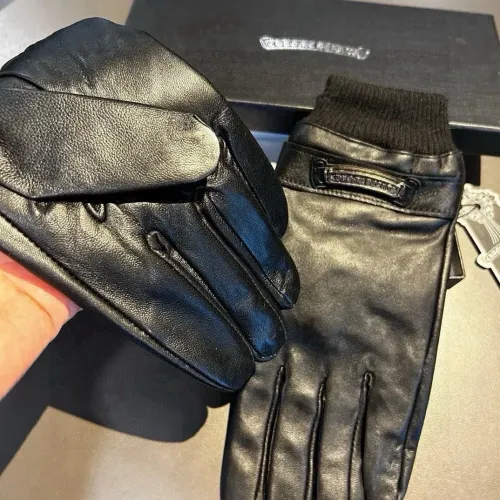 Cheap Chrome Hearts Gloves For Men #1396688 Replica Wholesale [$52.00 USD] [ITEM#1396688] on Replica Chrome Hearts Gloves