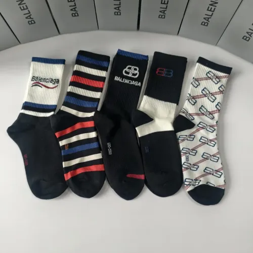 Cheap Balenciaga Socks #1396798 Replica Wholesale [$29.00 USD] [ITEM#1396798] on Replica Balenciaga Socks