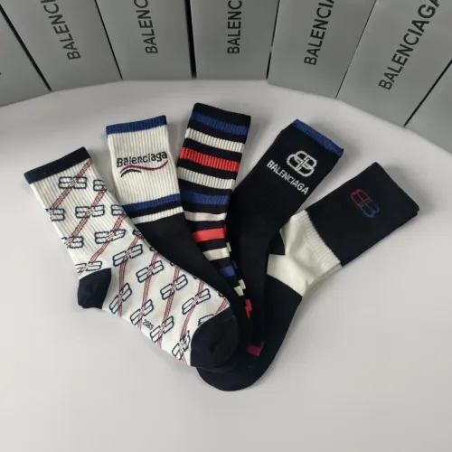 Cheap Balenciaga Socks #1396798 Replica Wholesale [$29.00 USD] [ITEM#1396798] on Replica Balenciaga Socks