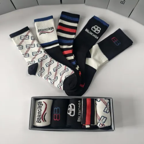 Cheap Balenciaga Socks #1396798 Replica Wholesale [$29.00 USD] [ITEM#1396798] on Replica Balenciaga Socks