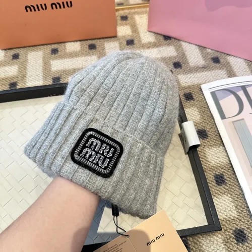 Cheap MIU MIU Caps #1396800 Replica Wholesale [$27.00 USD] [ITEM#1396800] on Replica MIU MIU Caps