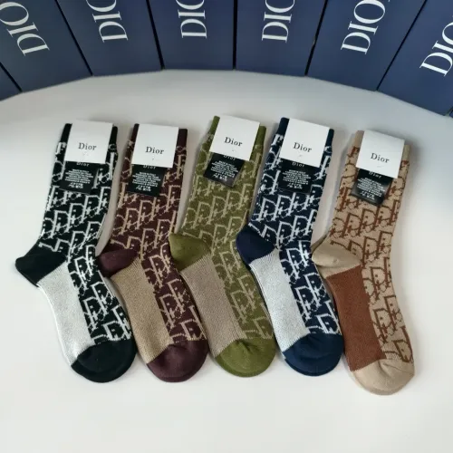 Cheap Christian Dior Socks #1396855 Replica Wholesale [$29.00 USD] [ITEM#1396855] on Replica Christian Dior Socks