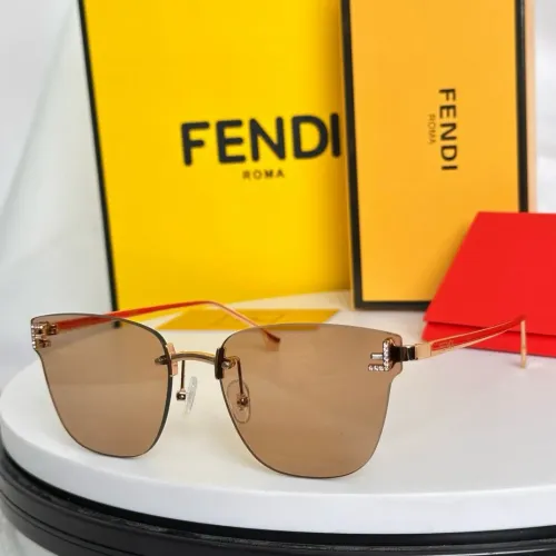 Fendi AAA Quality Sunglasses #1396966