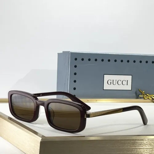 Gucci AAA Quality Sunglasses #1397003