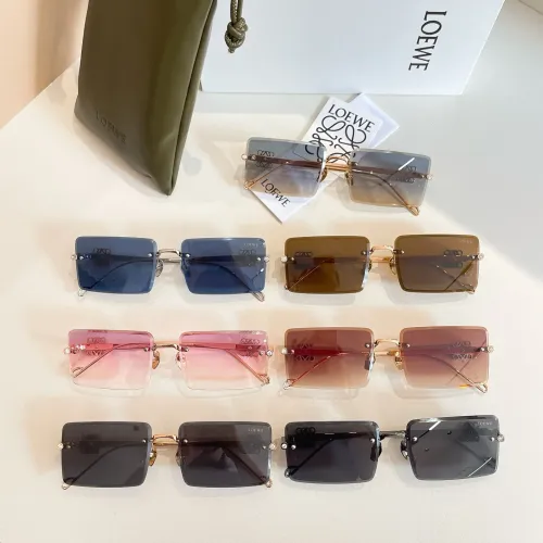 Cheap LOEWE AAA Quality Sunglasses #1397051 Replica Wholesale [$64.00 USD] [ITEM#1397051] on Replica LOEWE AAA Quality Sunglasses