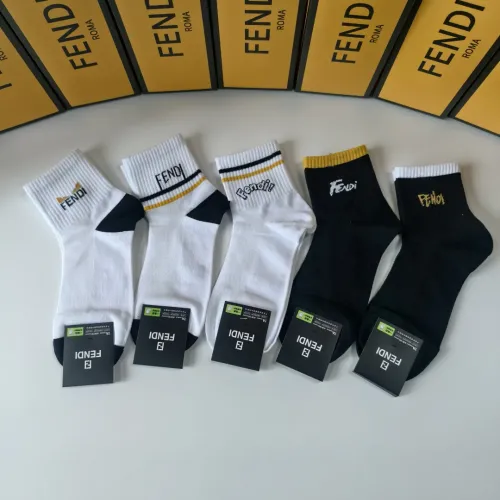 Cheap Fendi Socks #1397211 Replica Wholesale [$27.00 USD] [ITEM#1397211] on Replica Fendi Socks