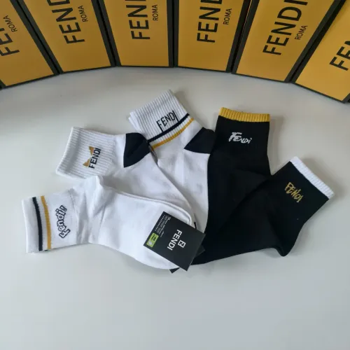 Cheap Fendi Socks #1397211 Replica Wholesale [$27.00 USD] [ITEM#1397211] on Replica Fendi Socks