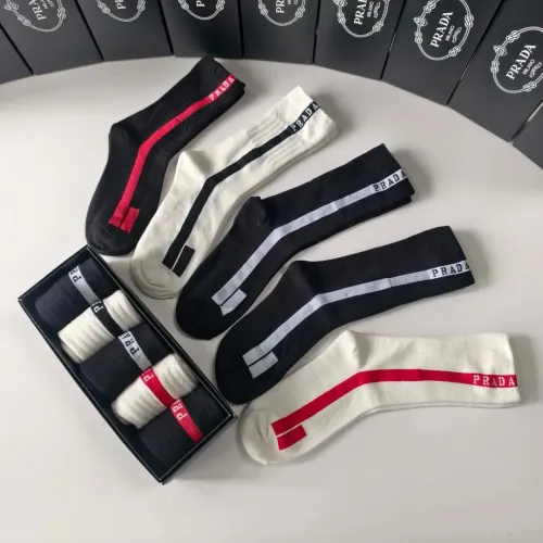 Cheap Prada Socks #1397222 Replica Wholesale [$29.00 USD] [ITEM#1397222] on Replica Prada Socks