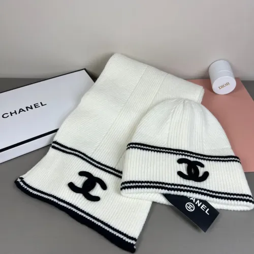 Chanel Hat and Scarf Set #1397234