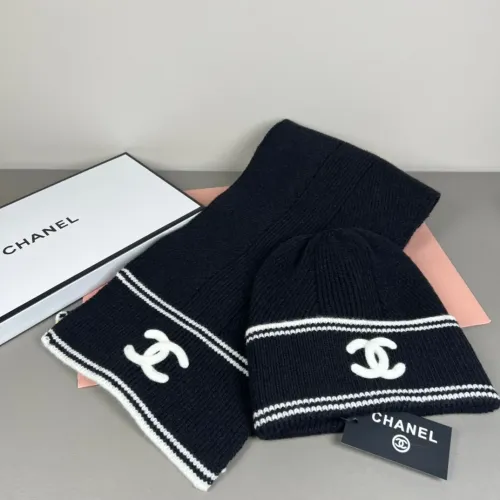 Chanel Hat and Scarf Set #1397236