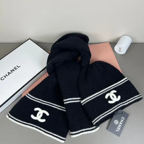 Cheap Chanel Hat and Scarf Set #1397236 Replica Wholesale [$45.00 USD] [ITEM#1397236] on Replica Chanel Hat and Scarf and Glove Set