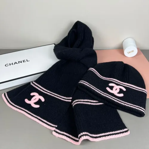 Cheap Chanel Hat and Scarf Set #1397237 Replica Wholesale [$45.00 USD] [ITEM#1397237] on Replica Chanel Hat and Scarf and Glove Set