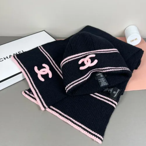 Cheap Chanel Hat and Scarf Set #1397237 Replica Wholesale [$45.00 USD] [ITEM#1397237] on Replica Chanel Hat and Scarf and Glove Set