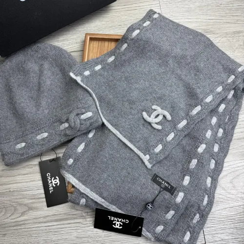 Cheap Chanel Hat and Scarf Set #1397239 Replica Wholesale [$60.00 USD] [ITEM#1397239] on Replica Chanel Hat and Scarf and Glove Set