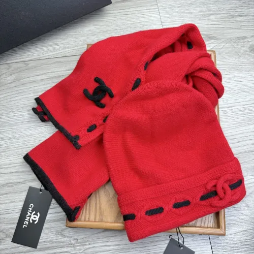 Cheap Chanel Hat and Scarf Set #1397240 Replica Wholesale [$60.00 USD] [ITEM#1397240] on Replica Chanel Hat and Scarf and Glove Set