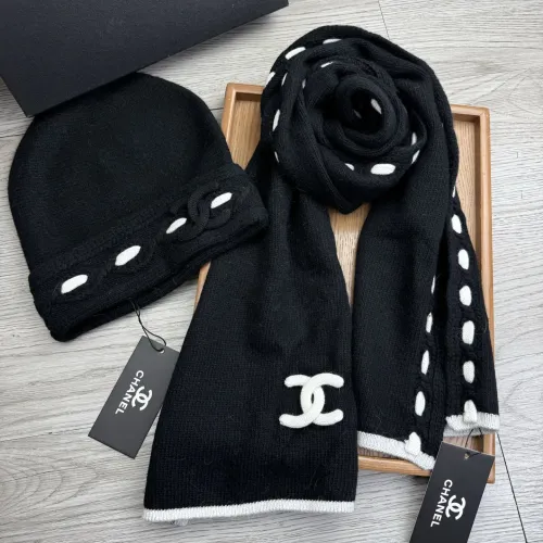 Cheap Chanel Hat and Scarf Set #1397241 Replica Wholesale [$60.00 USD] [ITEM#1397241] on Replica Chanel Hat and Scarf and Glove Set