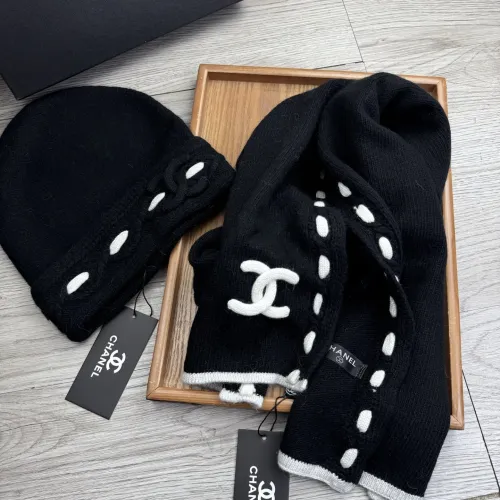 Cheap Chanel Hat and Scarf Set #1397241 Replica Wholesale [$60.00 USD] [ITEM#1397241] on Replica Chanel Hat and Scarf and Glove Set