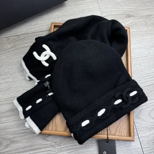 Cheap Chanel Hat and Scarf Set #1397241 Replica Wholesale [$60.00 USD] [ITEM#1397241] on Replica Chanel Hat and Scarf and Glove Set