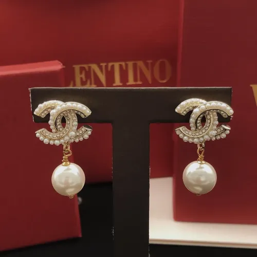 Cheap Chanel Earrings For Women #1397412 Replica Wholesale [$25.00 USD] [ITEM#1397412] on Replica Chanel Earrings