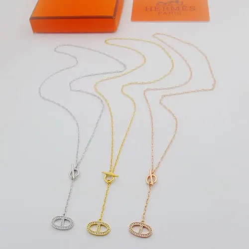 Cheap Hermes Necklaces #1397508 Replica Wholesale [$25.00 USD] [ITEM#1397508] on Replica Hermes Necklaces