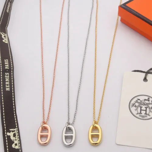 Cheap Hermes Necklaces #1397560 Replica Wholesale [$23.00 USD] [ITEM#1397560] on Replica Hermes Necklaces