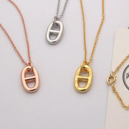 Cheap Hermes Necklaces #1397560 Replica Wholesale [$23.00 USD] [ITEM#1397560] on Replica Hermes Necklaces