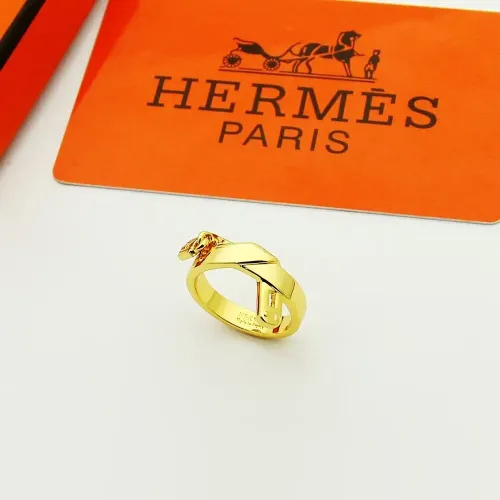Hermes Rings In Gold #1397564