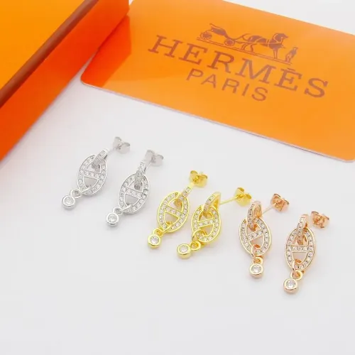 Cheap Hermes Earrings For Women #1397566 Replica Wholesale [$25.00 USD] [ITEM#1397566] on Replica Hermes Earrings
