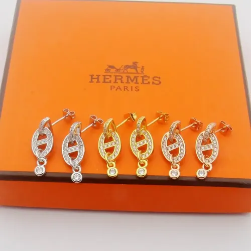Cheap Hermes Earrings For Women #1397566 Replica Wholesale [$25.00 USD] [ITEM#1397566] on Replica Hermes Earrings