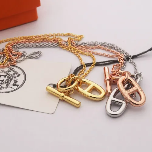 Cheap Hermes Necklaces #1397570 Replica Wholesale [$25.00 USD] [ITEM#1397570] on Replica Hermes Necklaces
