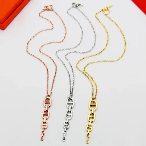 Cheap Hermes Necklaces #1397571 Replica Wholesale [$25.00 USD] [ITEM#1397571] on Replica Hermes Necklaces
