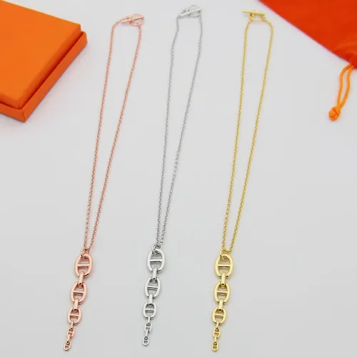Cheap Hermes Necklaces #1397572 Replica Wholesale [$25.00 USD] [ITEM#1397572] on Replica Hermes Necklaces