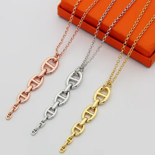 Cheap Hermes Necklaces #1397573 Replica Wholesale [$25.00 USD] [ITEM#1397573] on Replica Hermes Necklaces