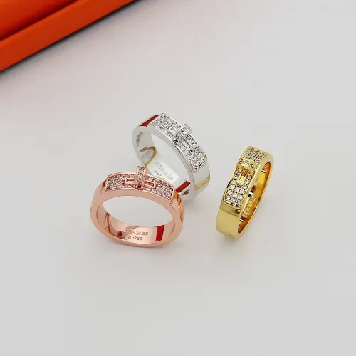 Cheap Hermes Rings In Rose Gold #1397575 Replica Wholesale [$23.00 USD] [ITEM#1397575] on Replica Hermes Rings
