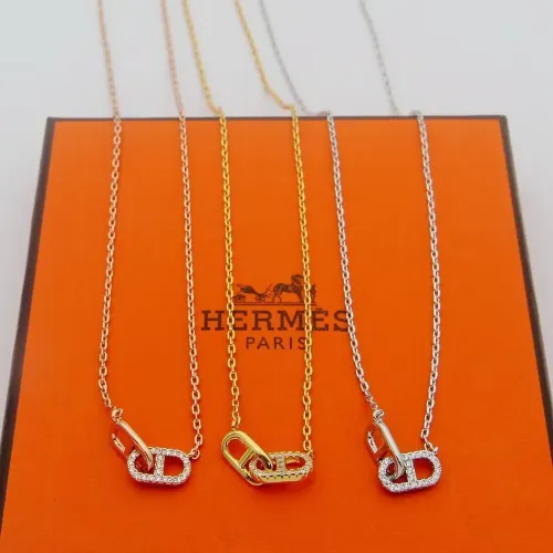 Cheap Hermes Necklaces #1397664 Replica Wholesale [$25.00 USD] [ITEM#1397664] on Replica Hermes Necklaces
