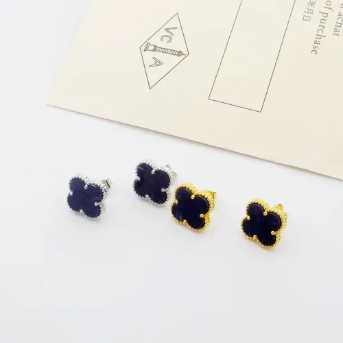 Cheap Van Cleef &amp; Arpels Earrings For Women #1397722 Replica Wholesale [$25.00 USD] [ITEM#1397722] on Replica Van Cleef &amp; Arpels Earrings