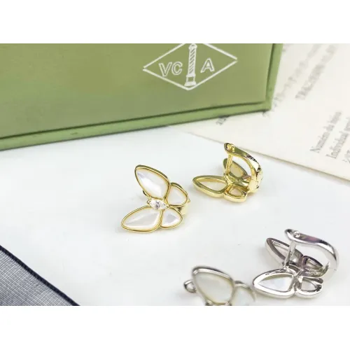 Cheap Van Cleef &amp; Arpels Earrings For Women #1397726 Replica Wholesale [$32.00 USD] [ITEM#1397726] on Replica Van Cleef &amp; Arpels Earrings