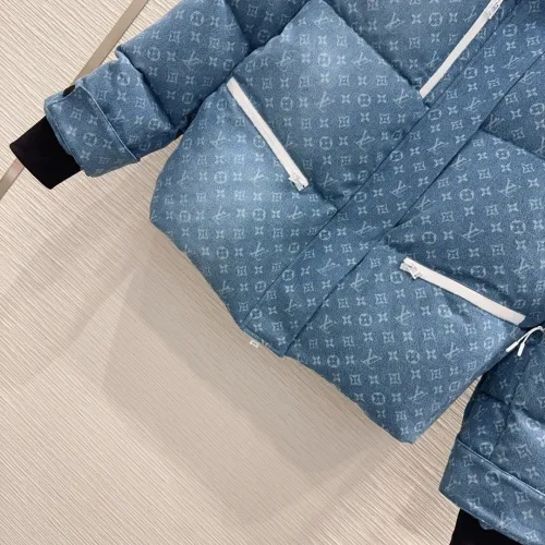Cheap Louis Vuitton LV Down Feather Coat Long Sleeved For Women #1397744 Replica Wholesale [$247.93 USD] [ITEM#1397744] on Replica Louis Vuitton LV Down Feather Coat