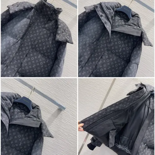 Cheap Louis Vuitton LV Down Feather Coat Long Sleeved For Women #1397745 Replica Wholesale [$247.93 USD] [ITEM#1397745] on Replica Louis Vuitton LV Down Feather Coat