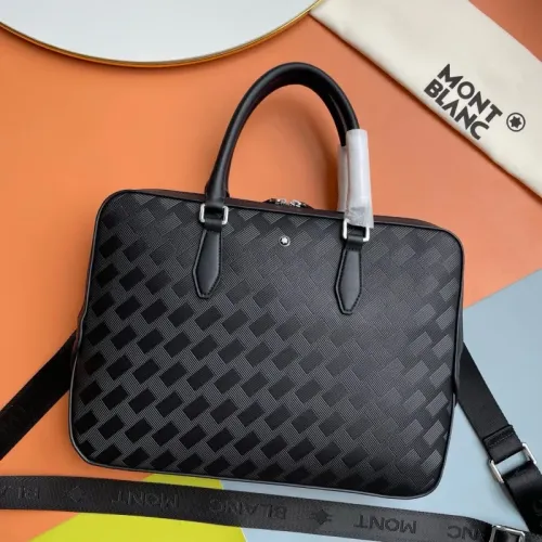 Cheap Mont Blanc AAA Man Handbags #1397794 Replica Wholesale [$170.00 USD] [ITEM#1397794] on Replica Mont Blanc AAA Man Handbags