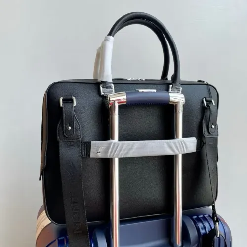 Cheap Mont Blanc AAA Man Handbags #1397795 Replica Wholesale [$160.00 USD] [ITEM#1397795] on Replica Mont Blanc AAA Man Handbags