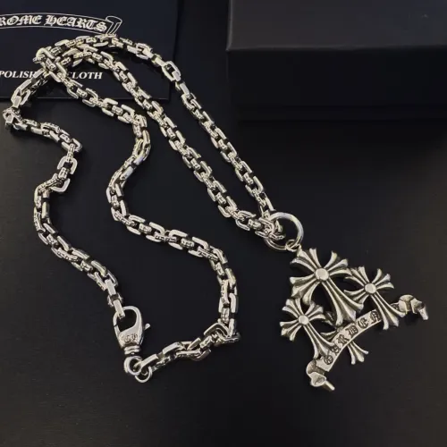 Cheap Chrome Hearts Necklaces #1398013 Replica Wholesale [$52.00 USD] [ITEM#1398013] on Replica Chrome Hearts Necklaces