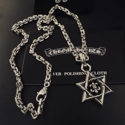 Cheap Chrome Hearts Necklaces #1398023 Replica Wholesale [$52.00 USD] [ITEM#1398023] on Replica Chrome Hearts Necklaces